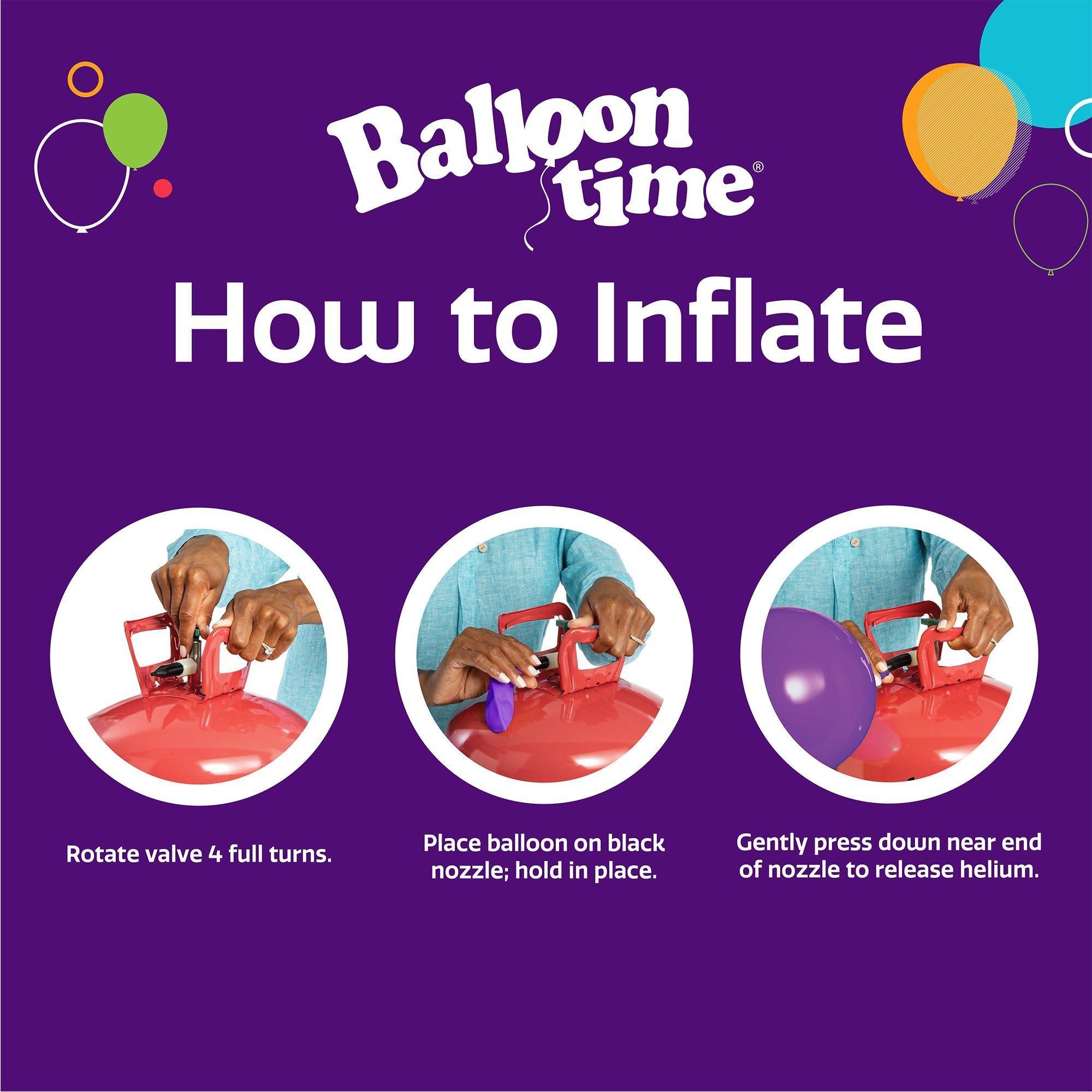 Helium Tank - Balloon Time, Jumbo, 14.9cu ft, 12in